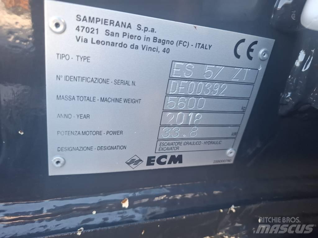 ECM ES 57 ZT Mini excavators < 7t