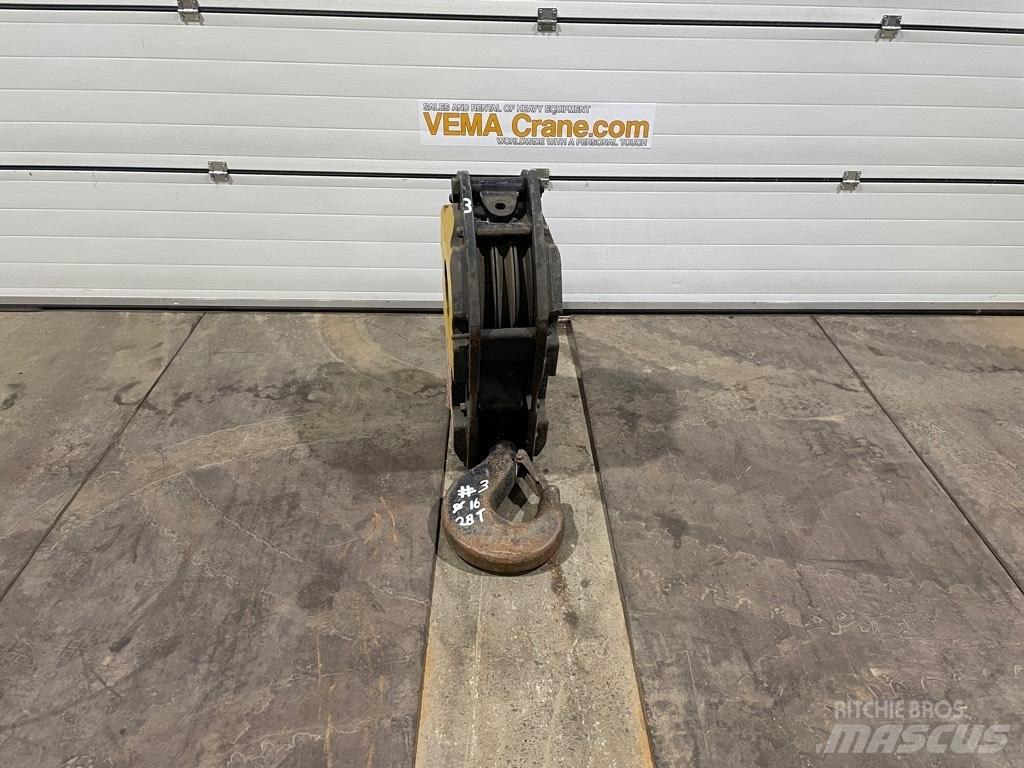 Krupp hookblock 28T Crane spares & accessories