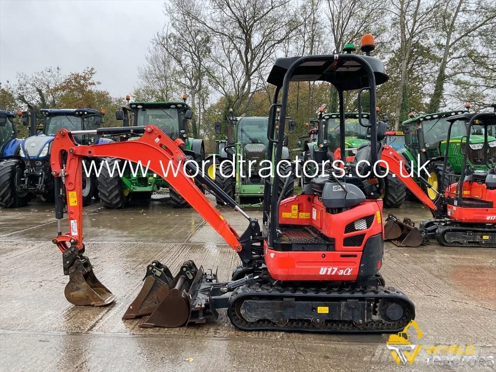 Kubota U 17-3 Mini excavators < 7t