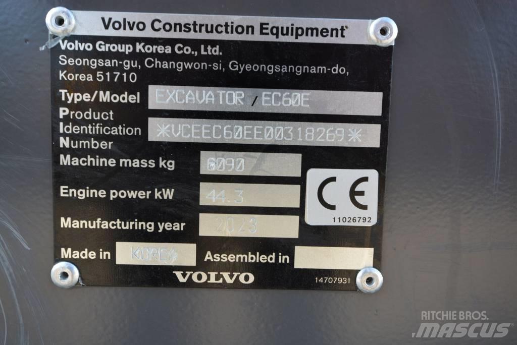 Volvo EC 60 E Mini excavators < 7t