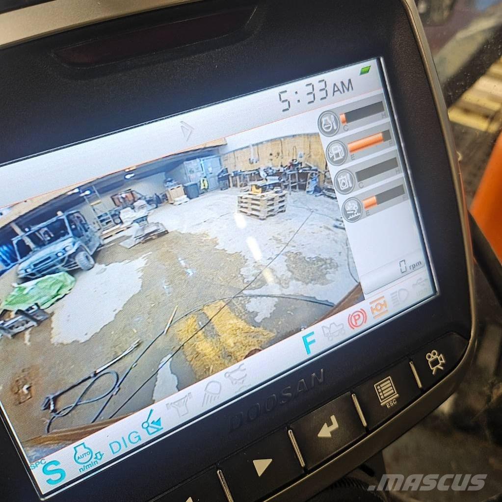 Doosan DX 170 W Wheeled excavators