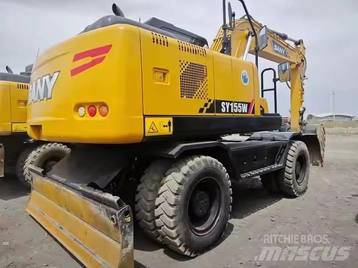 Sany SY155W Wheeled excavators