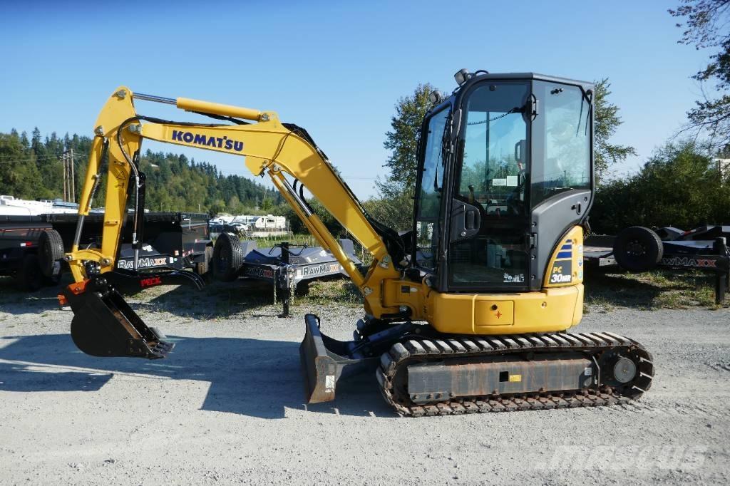 Komatsu PC30MR-5 Mini excavators < 7t