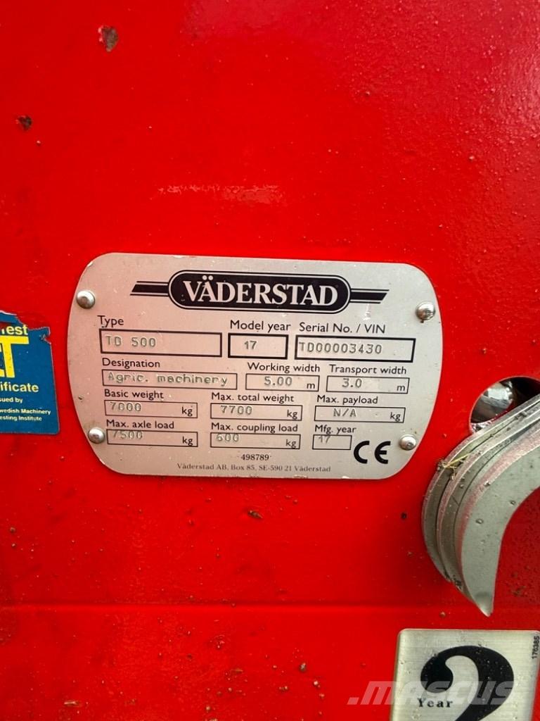 Väderstad TD500 Cultivators