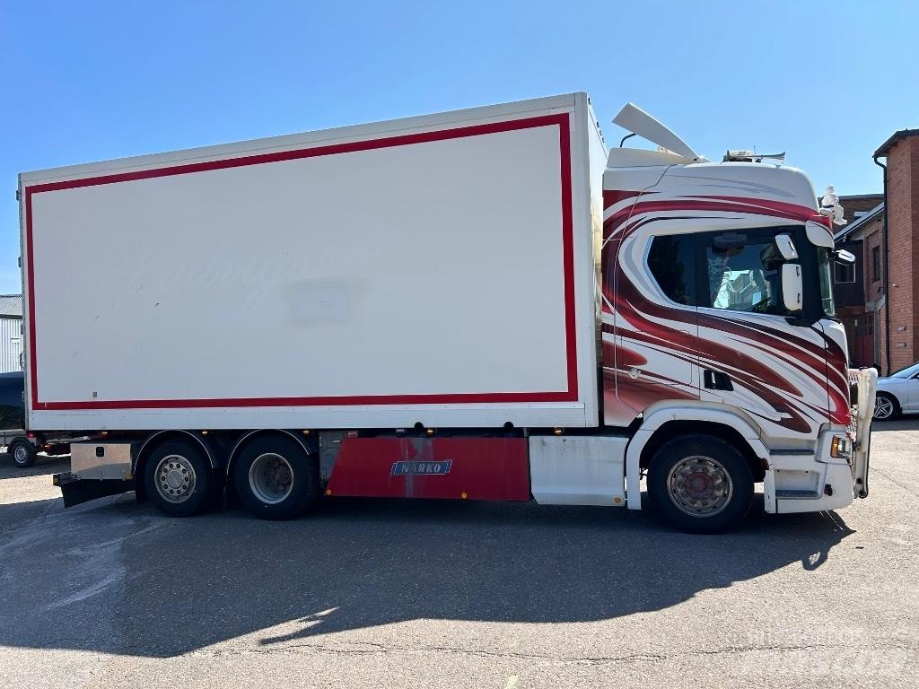 Scania R 650 6x2 Van Body Trucks