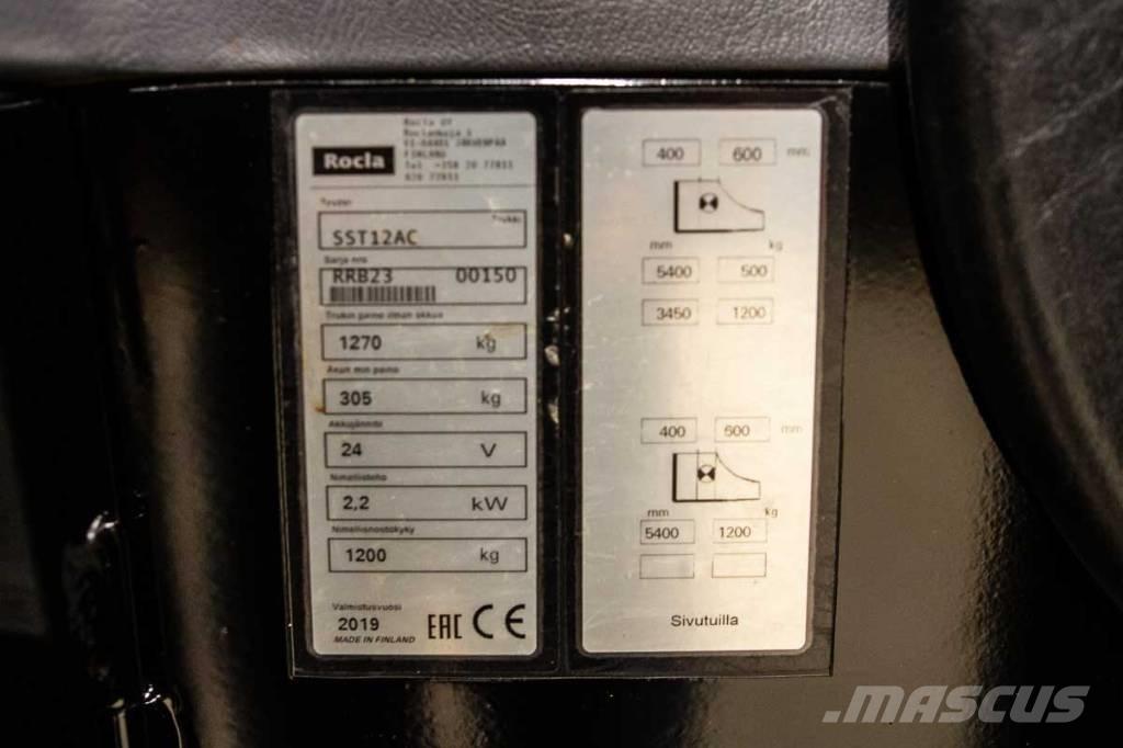 Rocla SST 12 AC Self propelled stackers