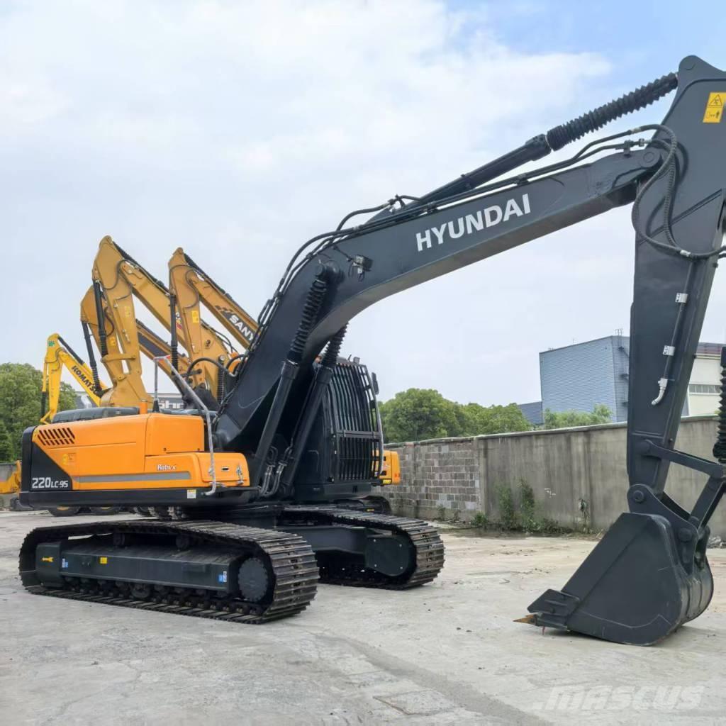 Hyundai r220lc-9s Midi excavators  7t - 12t