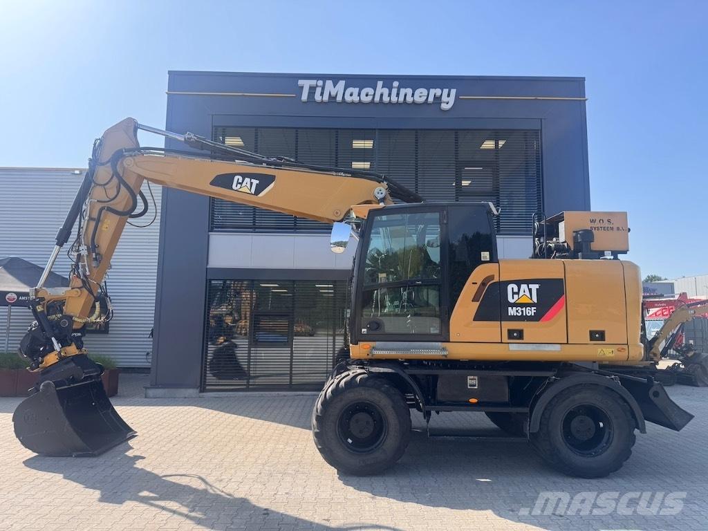 CAT M316F Wheeled excavators