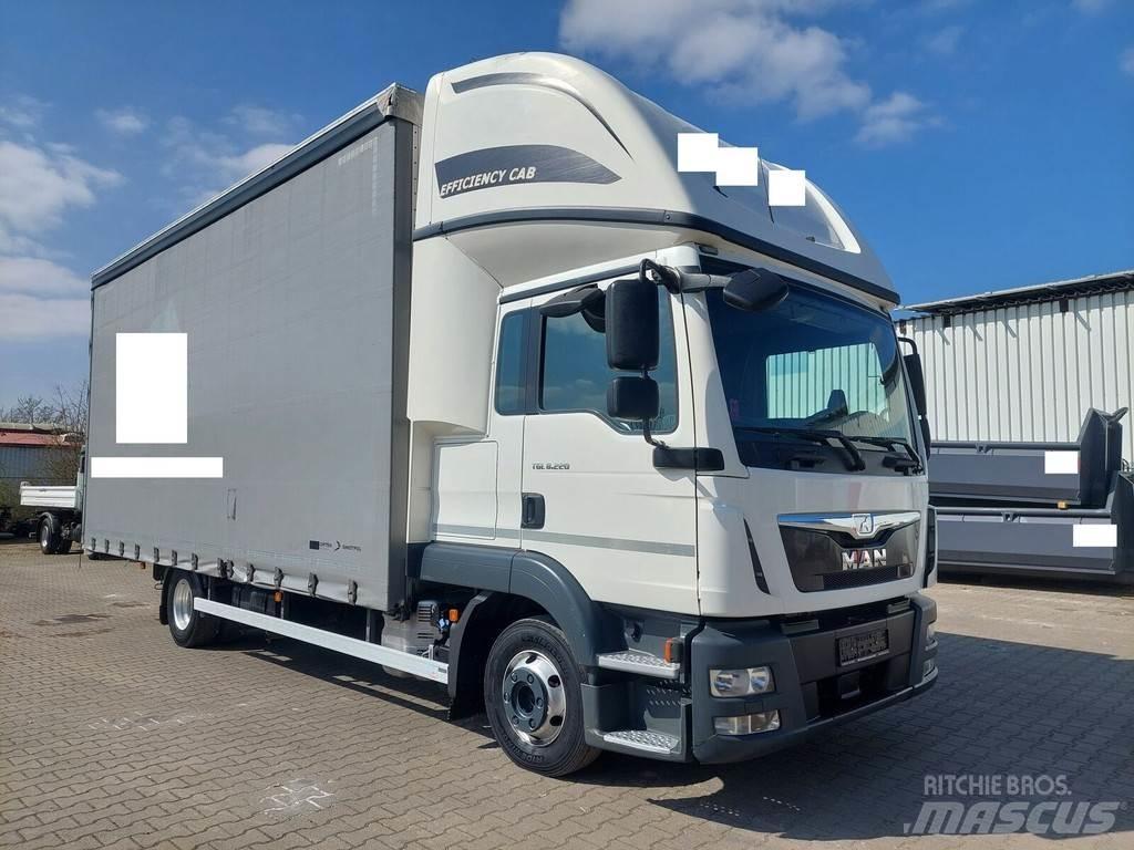 MAN TGL 8.220 Tautliner/curtainside trucks