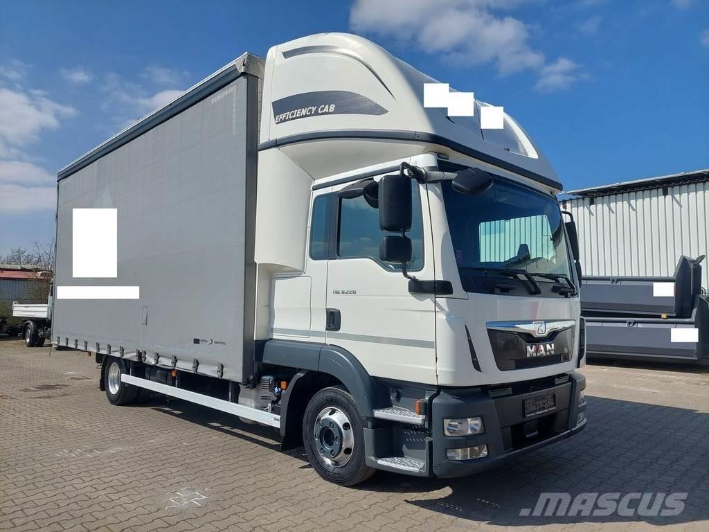 MAN TGL 8.220 Tautliner/curtainside trucks