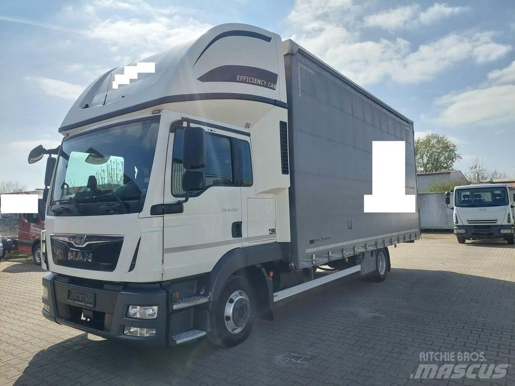 MAN TGL 8.220 Tautliner/curtainside trucks