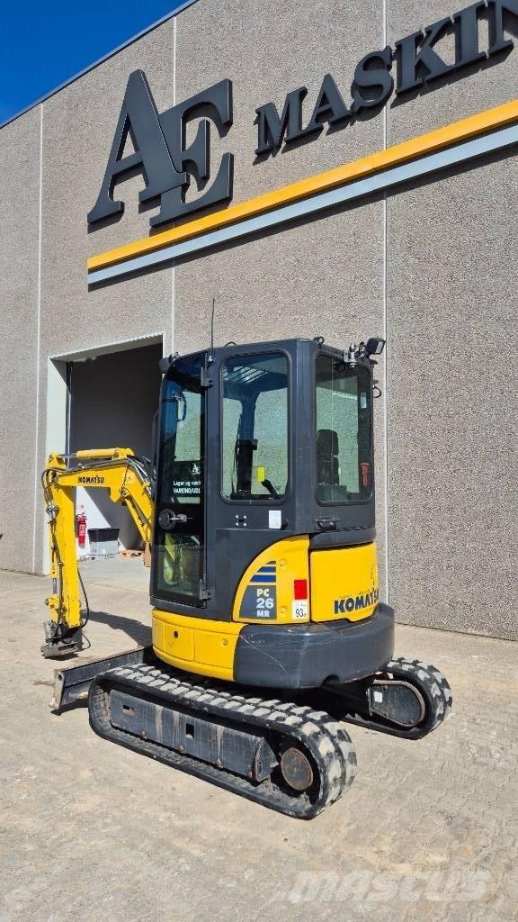 Komatsu PC 26 MR-3 Mini excavators < 7t