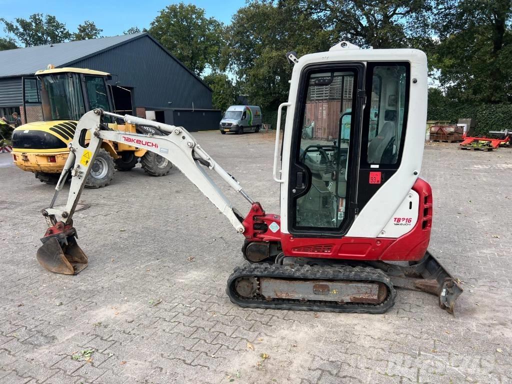 Takeuchi TB 216 Mini excavators < 7t
