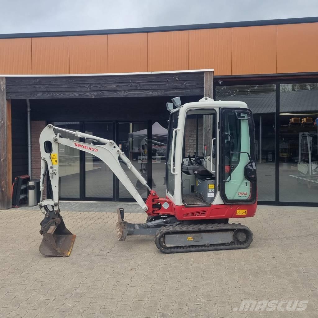 Takeuchi TB 216 Mini excavators < 7t