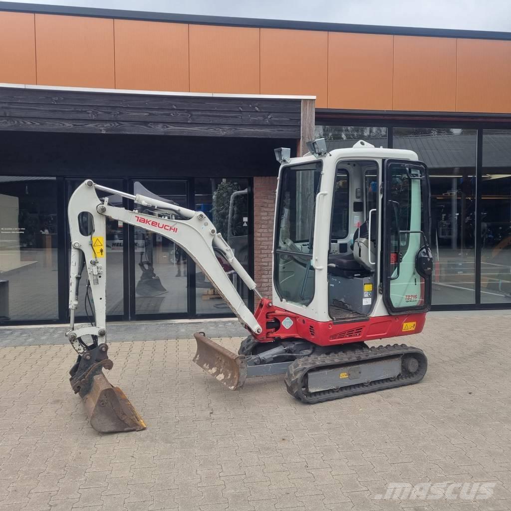 Takeuchi TB 216 Mini excavators < 7t