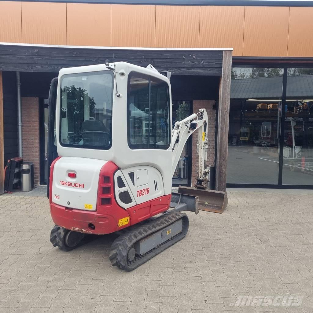 Takeuchi TB 216 Mini excavators < 7t