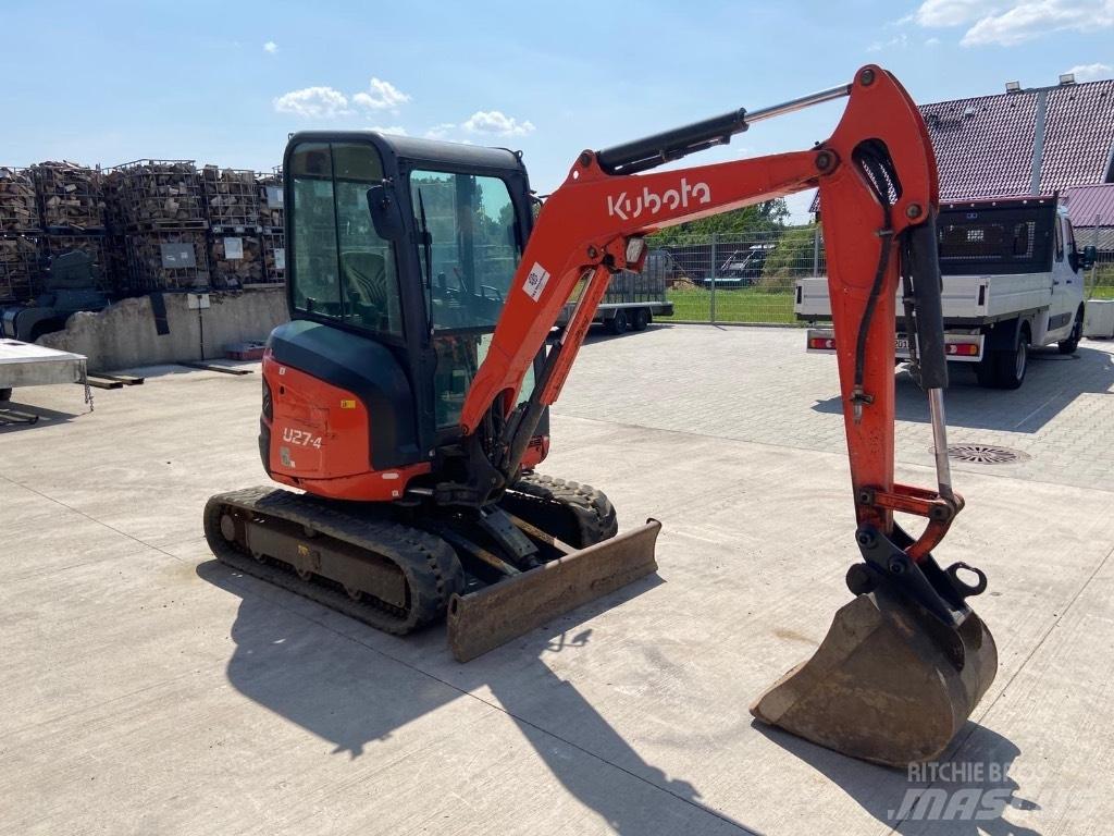 Kubota U 27-4 Mini excavators < 7t