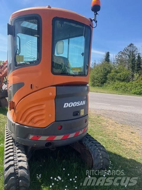 Doosan DX 27 Z Mini excavators < 7t