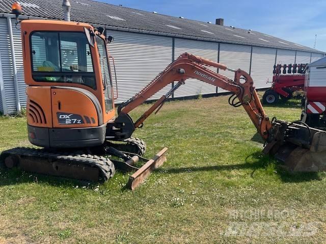 Doosan DX 27 Z Mini excavators < 7t