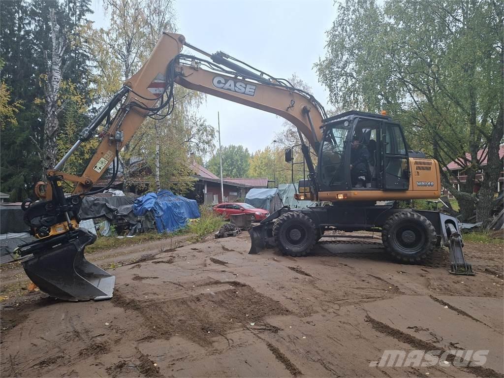 CASE Wx 148 Wheeled excavators