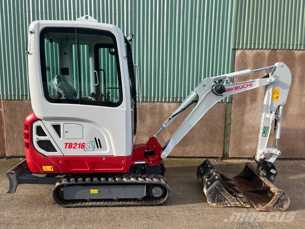 Takeuchi TB 216 A Mini excavators < 7t