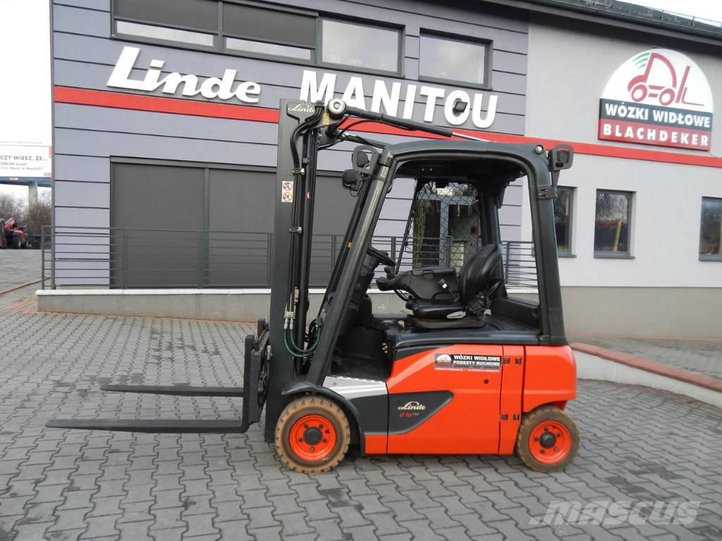 Linde E16P-02 Electric forklift trucks