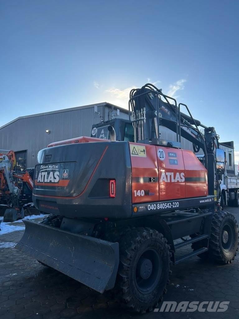 Atlas 140W-BLUE Wheeled excavators