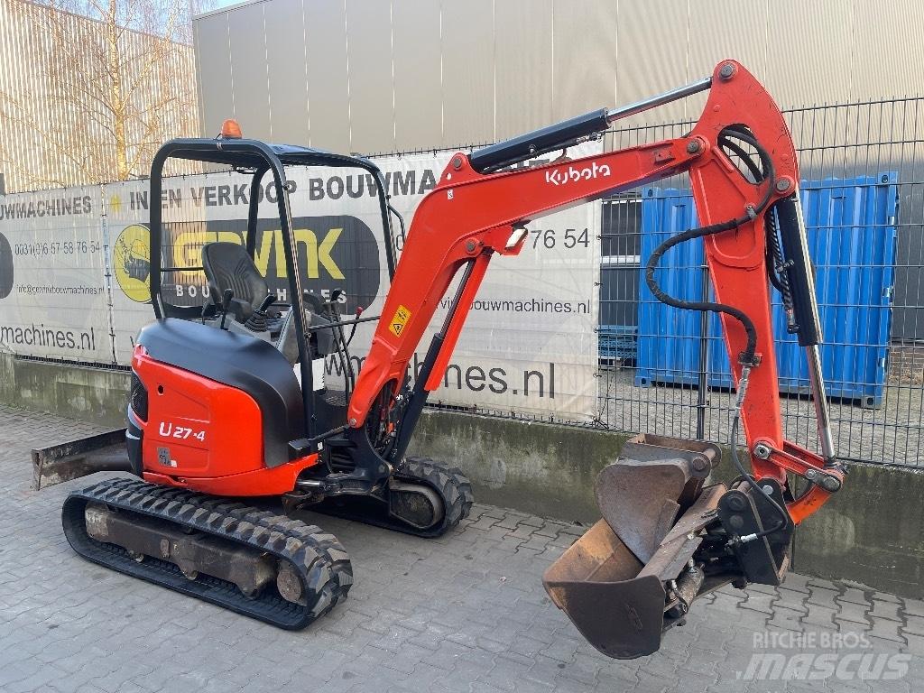 Kubota U 27-4 Mini excavators < 7t