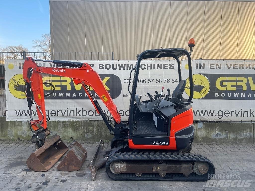 Kubota U 27-4 Mini excavators < 7t