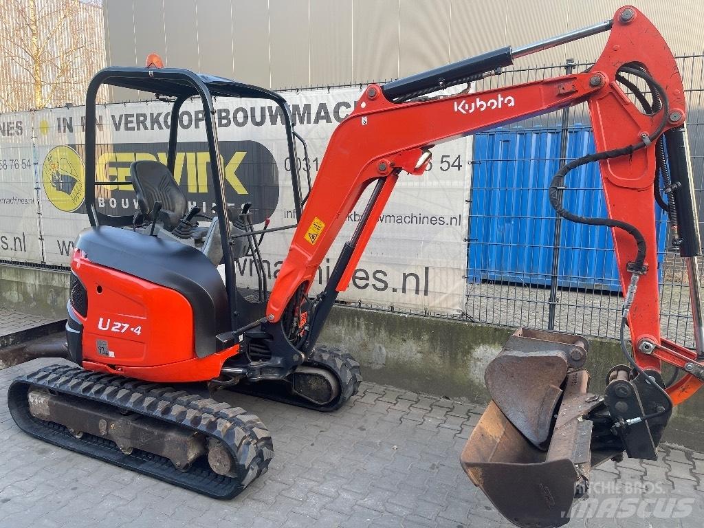 Kubota U 27-4 Mini excavators < 7t