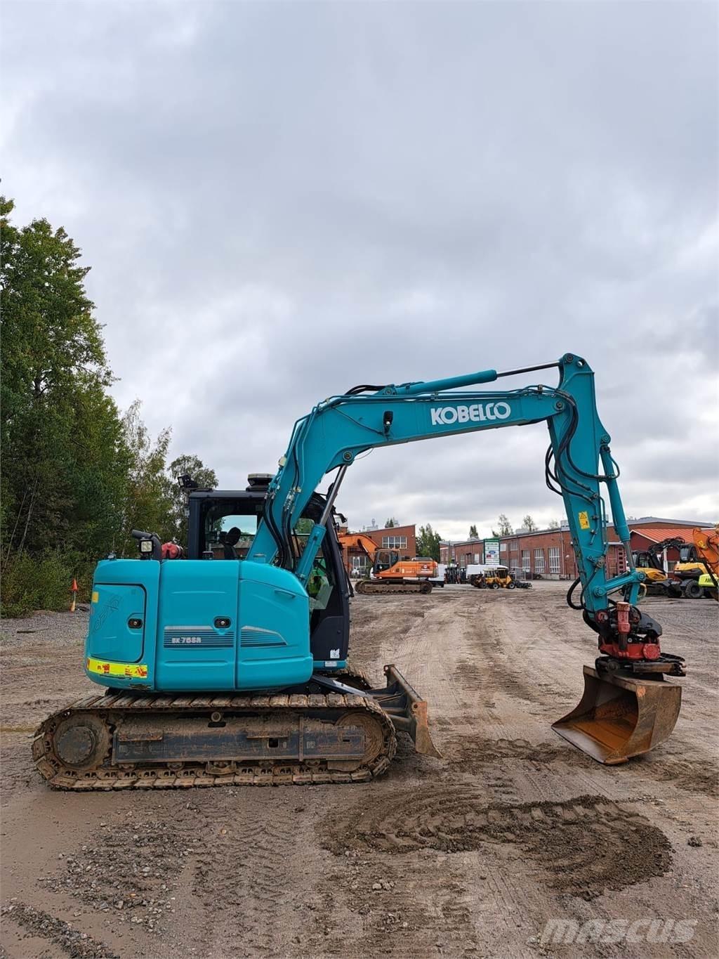 Kobelco SK75SR-3E Mini excavators < 7t