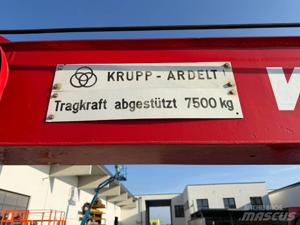 Krupp 6Gtk Rough terrain cranes