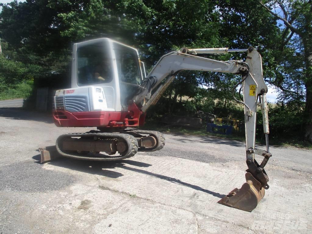 Takeuchi TB 228 Mini excavators < 7t