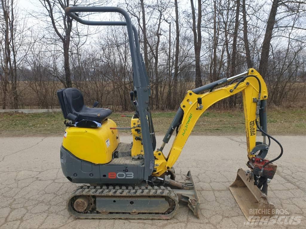 Wacker Neuson 803 Mini excavators < 7t