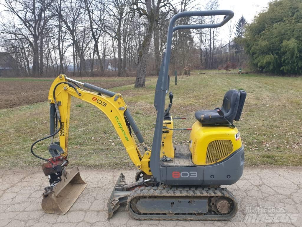 Wacker Neuson 803 Mini excavators < 7t
