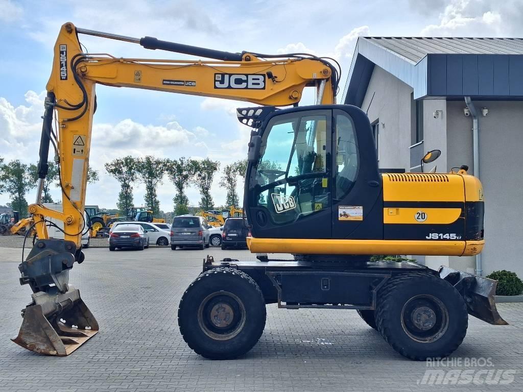 JCB JS 145 W Wheeled excavators