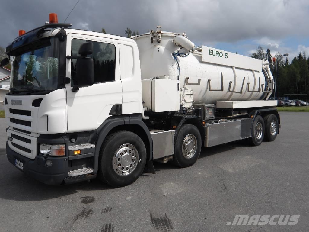 Scania P 400 LB 8x2 Sewage disposal Trucks