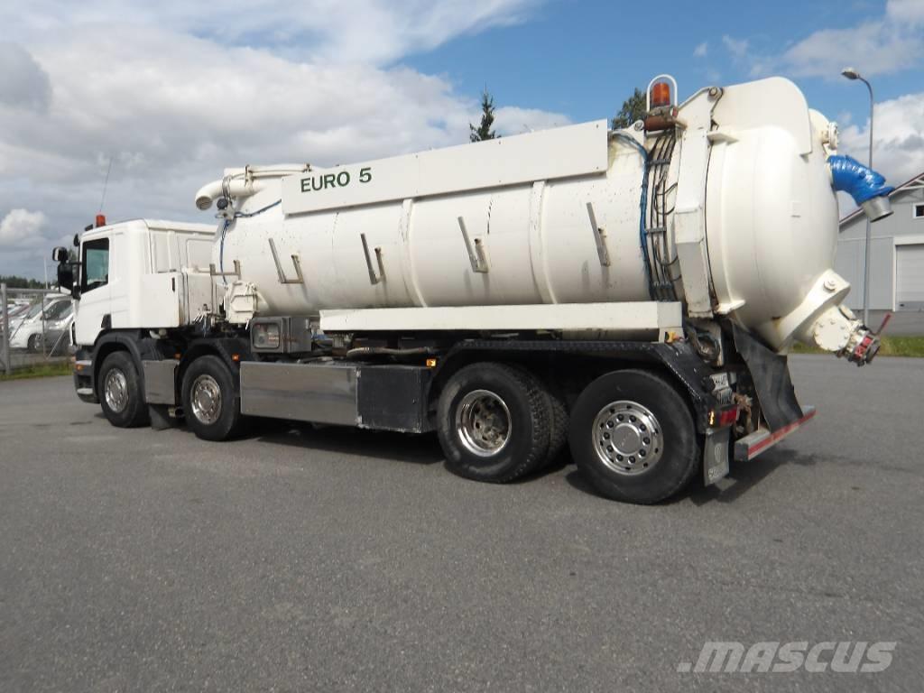 Scania P 400 LB 8x2 Sewage disposal Trucks