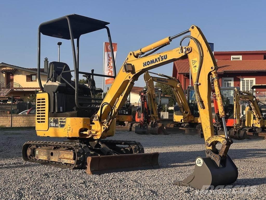 Komatsu PC16R-3HS Mini excavators < 7t