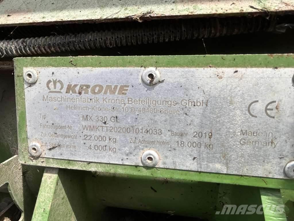 Krone MX 330 GL Self-propelled foragers