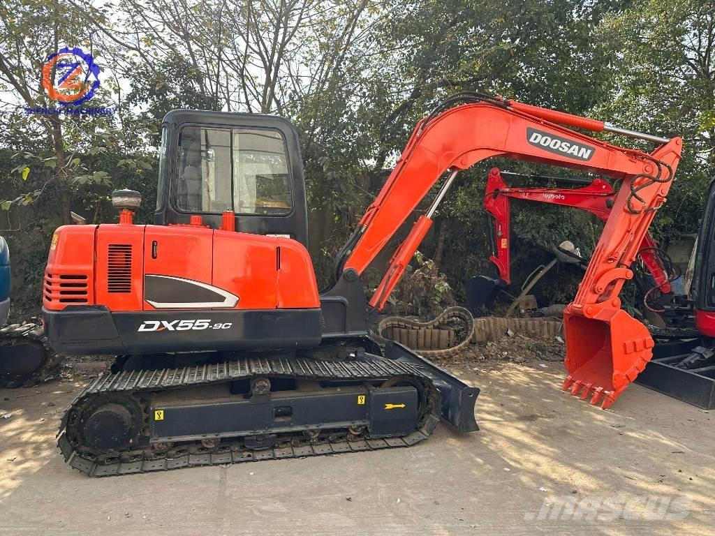 Doosan 55 Mini excavators < 7t