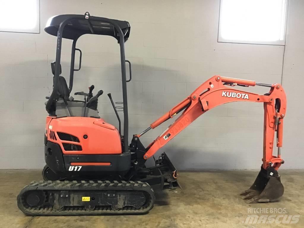 Kubota U 17 Mini excavators < 7t