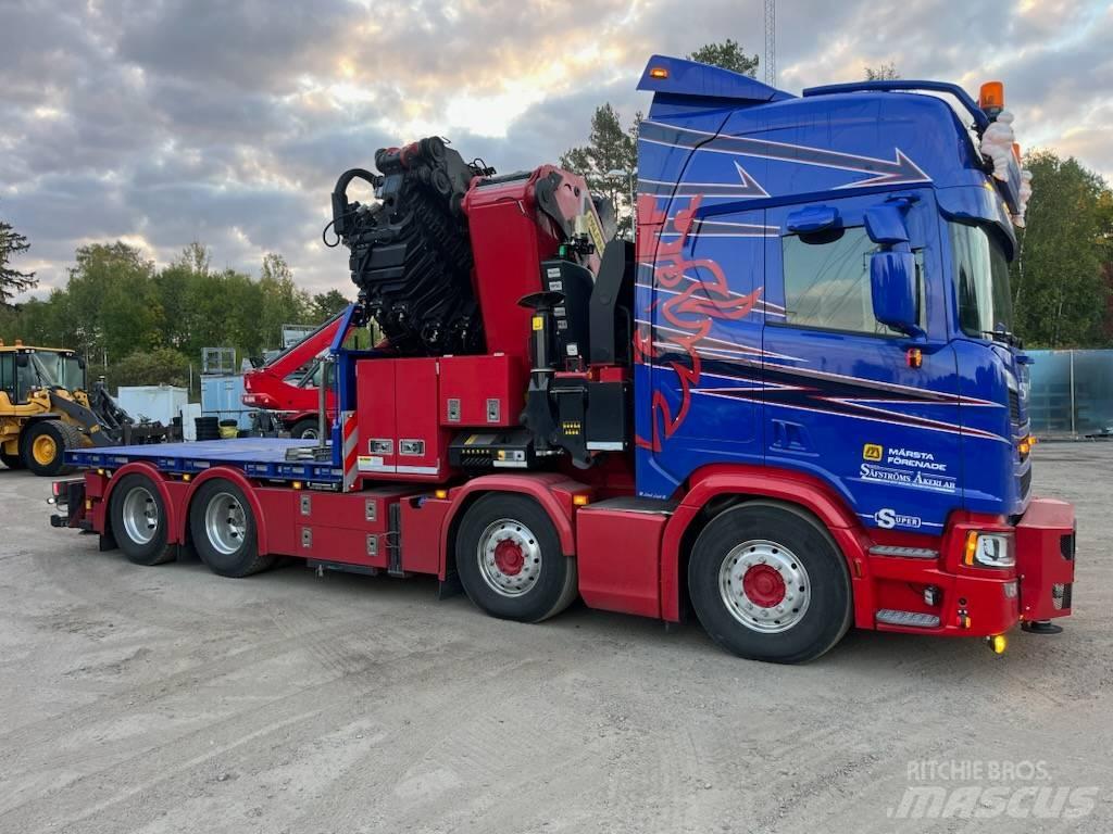 Scania R 560 Crane trucks