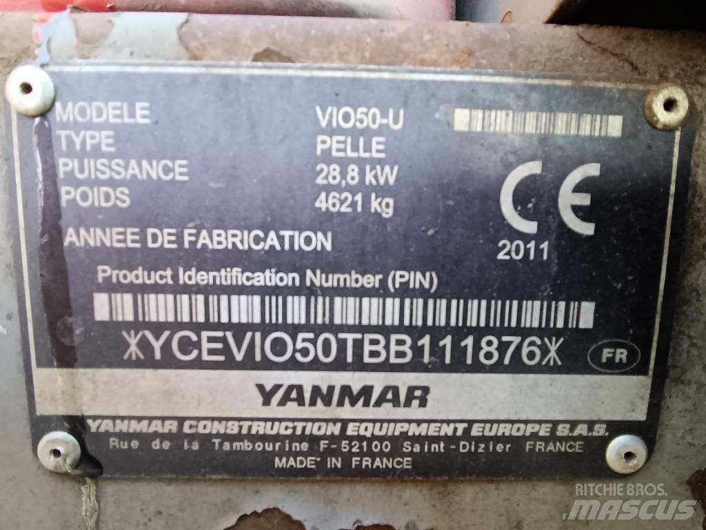 Yanmar Vio 50 Mini excavators < 7t