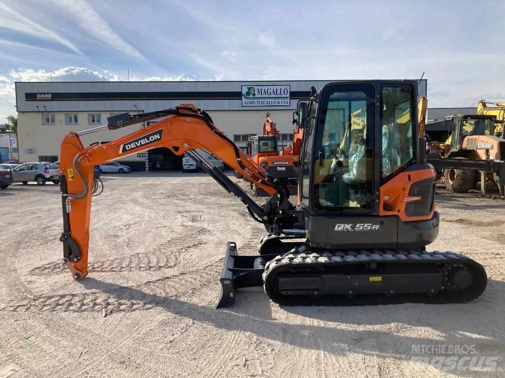 Develon DX 55 R-7 Mini excavators < 7t