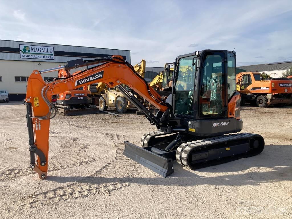 Develon DX 55 R-7 Mini excavators < 7t