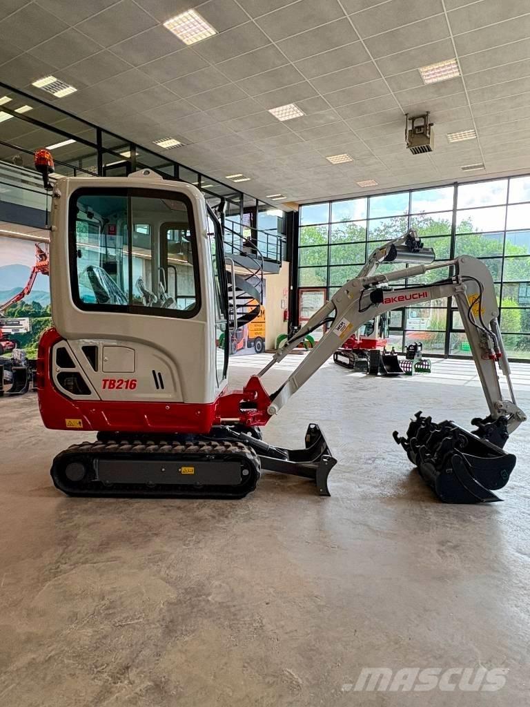 Takeuchi TB 216 Mini excavators < 7t