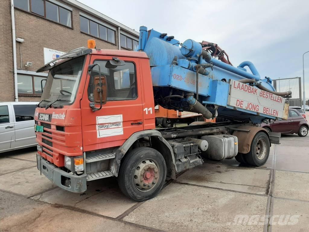 Scania kolkenzuiger Sewage disposal Trucks