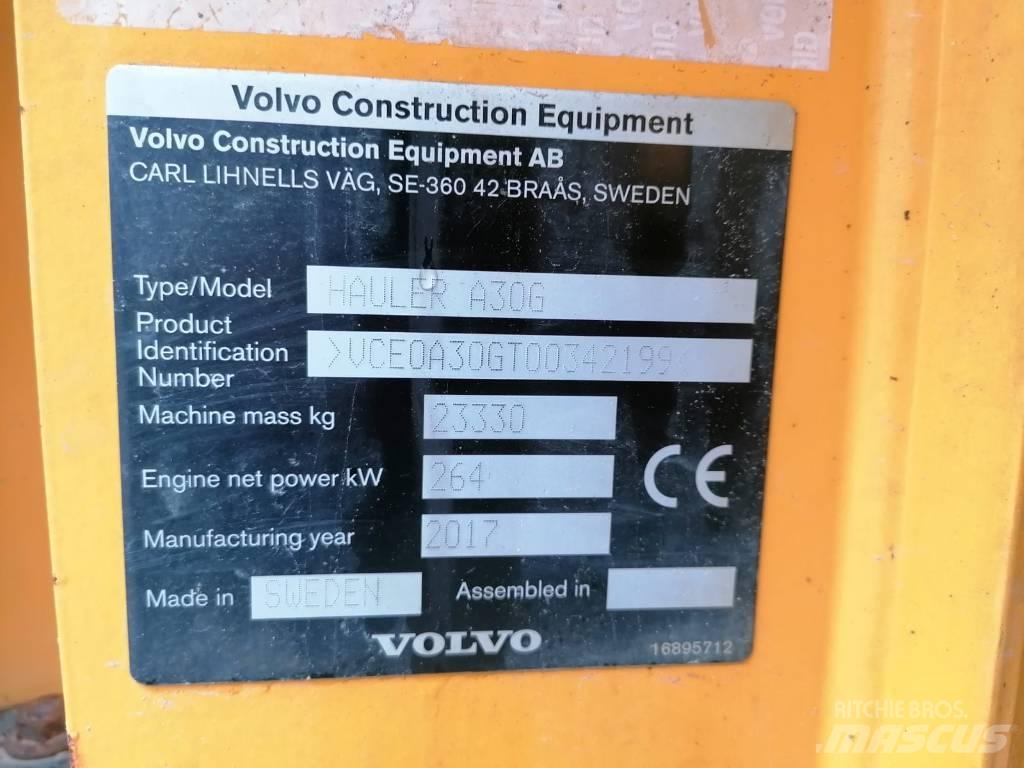 Volvo A 30 G Articulated Haulers