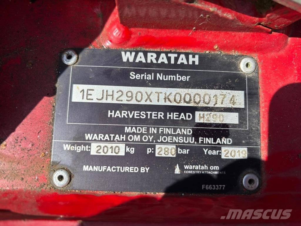 Waratah H290 Harvesters